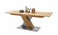 Säulentisch ausziehbar Balu | X-Säule Wildeiche Grau-aluminiumfarben 180|cm 13 Säulentisch ausziehbar Balu | X-Säule Wildeiche Grau-aluminiumfarben 180|cm -Tische Verkäufe 14307496 12 202102102233