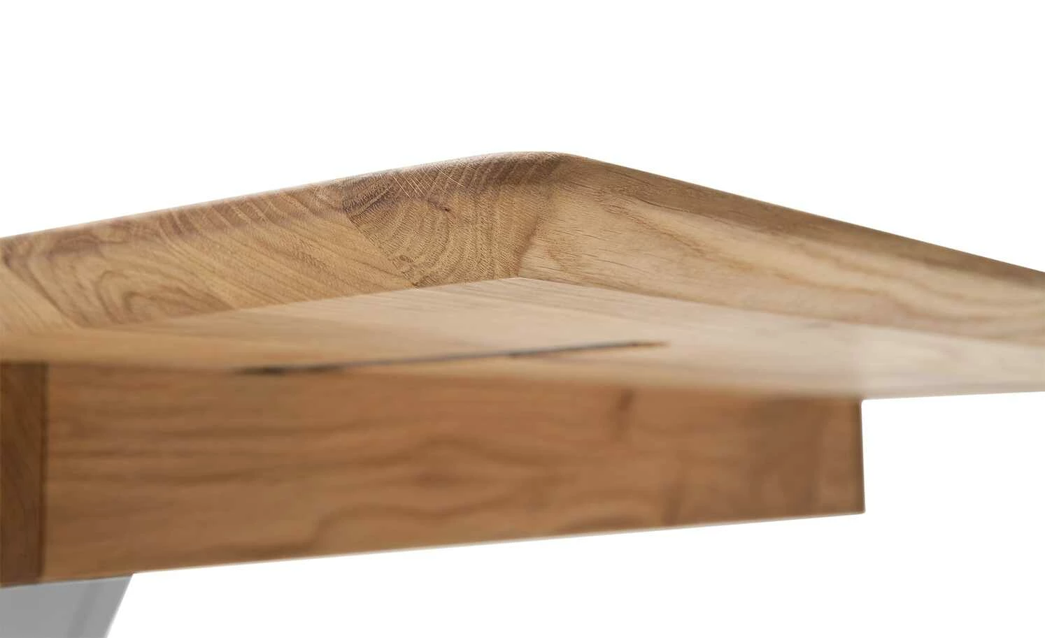 Säulentisch ausziehbar Balu Säulentisch ausziehbar Balu | X-Säule Wildeiche Grau-aluminiumfarben 180|cm -Tische Verkäufe 14307496 5 202102102233