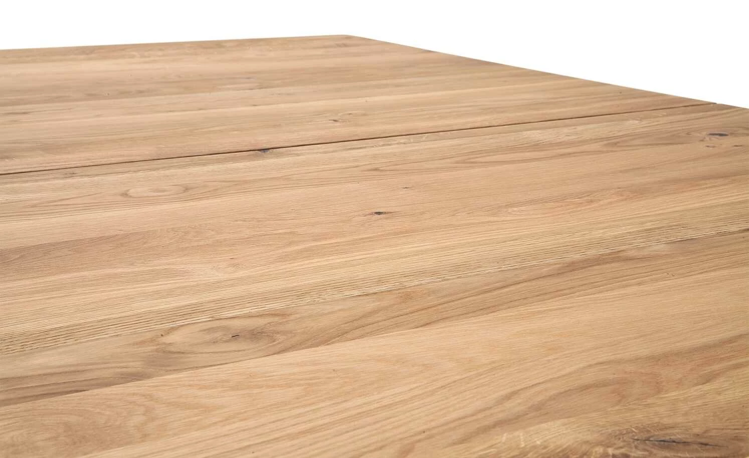 Säulentisch ausziehbar Balu Säulentisch ausziehbar Balu | U-Säule Wildeiche Schwarz-Grau 140|cm -Tische Verkäufe 14307498 8 202102102232