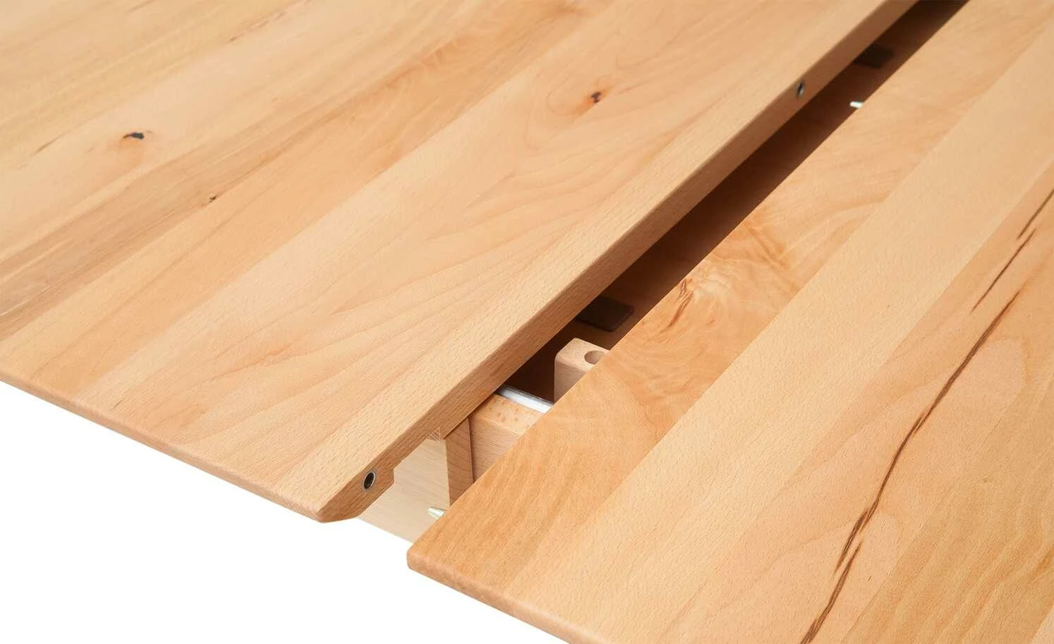 Säulentisch ausziehbar Balu Säulentisch ausziehbar Balu | U-Säule Kernbuche Grau-aluminiumfarben 180|cm -Tische Verkäufe 14307503 8 202102102233