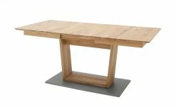 Säulentisch ausziehbar Balu | U-Säule Wildeiche Grau-aluminiumfarben 180|cm -Tische Verkäufe 14307504 4 202102102233