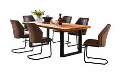 Woodford Kufentisch Aaron | 220|cm Wildeiche Anthrazit -Tische Verkäufe 14307785 5 202011052342