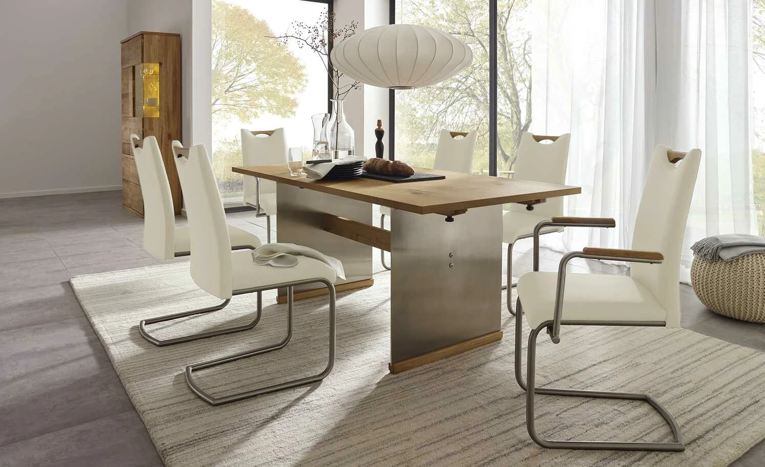 Wohnwert Esstisch ausziehbar Der Wangentisch Wohnwert Esstisch ausziehbar Der Wangentisch | Massivholz Oberflächenbehandlung: geölt 160|cm -Tische Verkäufe 14307834 11 202010290741