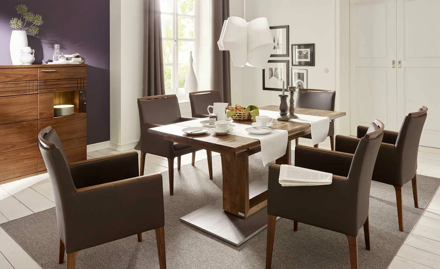 Wohnwert Esstisch Der Säulentisch Wohnwert Esstisch Der Säulentisch | Holzwerkstoff furniert 160|cm -Tische Verkäufe 14307849 1 202010290741