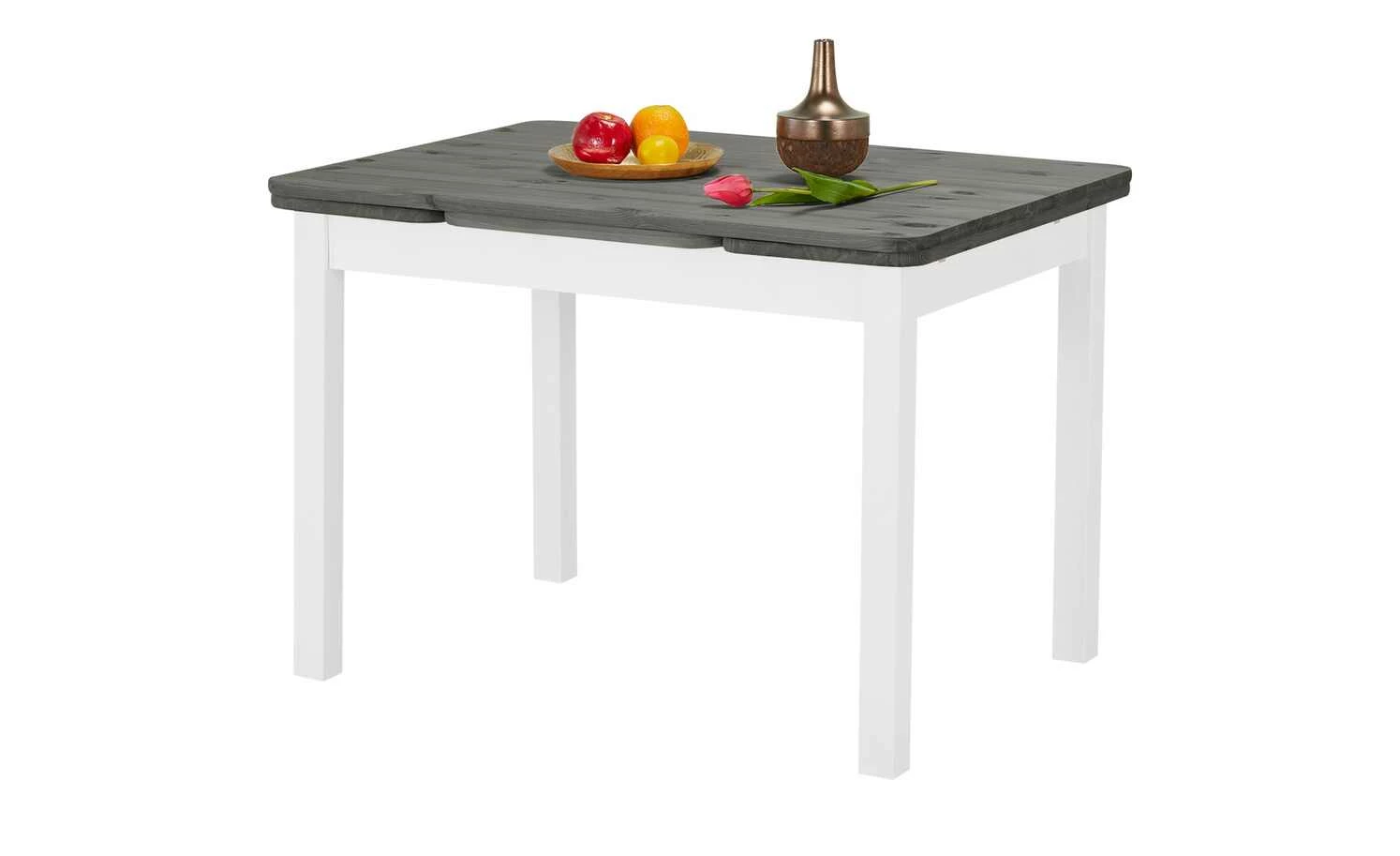 maison bleue Esstisch massiv Carina maison bleue Esstisch massiv Carina | 104|cm Weiß / Grau -Tische Verkäufe 14308366 6 202102232235