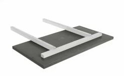 maison bleue Ansteckplatte massiv Bendix | 50|cm Grau -Tische Verkäufe 14308408 3 202102232235