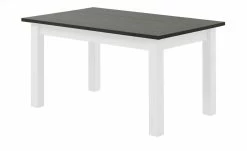 maison bleue Esstisch massiv Bendix | 140|cm Weiß / Grau -Tische Verkäufe 14308412 4 202102232235