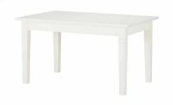 maison bleue Esstisch massiv Fabia | Weiß 160|cm