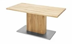 Woodford Säulentisch massiv Ateno | 220|cm mit Baumkante