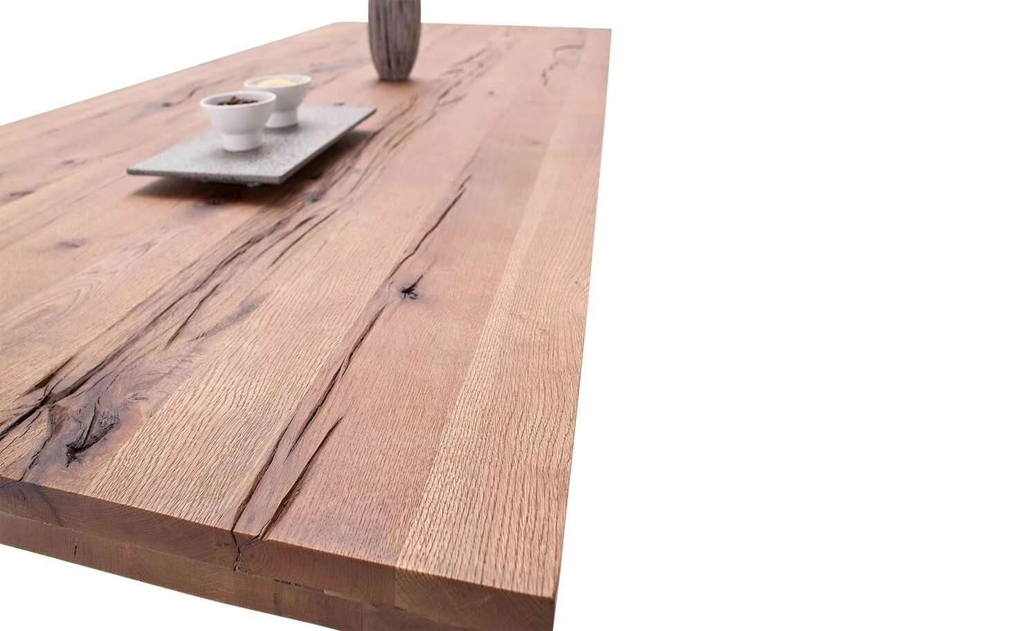 Woodford Kufen-Esstisch massiv Lavello Woodford Kufen-Esstisch massiv Lavello | Eiche Bassano Anthrazit ca. 260x100 cm -Tische Verkäufe 14309380 2 202102122237