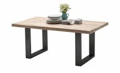 Woodford Kufen-Esstisch massiv Lavello | Eiche gekälkt Anthrazit ca. 220x100 cm -Tische Verkäufe 14309386 4 202102122236