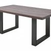 Woodford Kufen-Esstisch massiv Lavello | Eiche verwittert Anthrazit ca. 220x100 cm -Tische Verkäufe 14309397 1 202102122237