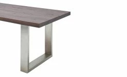 Woodford Kufen-Esstisch massiv Lavello | Eiche verwittert Edelstahl ca. 180x100 cm -Tische Verkäufe 14309400 3 202108101258