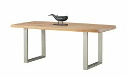 Woodford Kufentisch massiv Calotta | 180|cm Natur U-Form Edelstahl -Tische Verkäufe 14309586 3 202101202235
