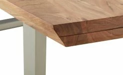 Woodford Kufentisch massiv Calotta | 180|cm Natur U-Form Edelstahl -Tische Verkäufe 14309586 5 202101202235