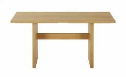 Wohnwert Esstisch ausziehbar Der Wangentisch | Holzwerkstoff furniert 160|cm Oberflächenbehandlung: geölt -Tische Verkäufe 14309704 10 202203041236