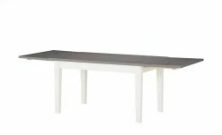 maison bleue Esstisch massiv Fabia | Weiß / Grau 160|cm -Tische Verkäufe 14309771 2 202104011243