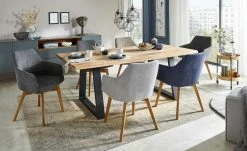 Woodford Kufentisch Melli | ca. 180x100 cm Trapez-Gestell