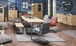 Gray & Jones Kufen-Esstisch ausziehbar Black Coast One