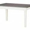 maison bleue Esstisch massiv Fabia | Weiß / Grau 120|cm -Tische Verkäufe 15300803 2 202104132233