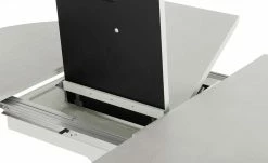 Berger & Rath Keramik Säulentisch Xeno | Weiß-Creme 95|cm -Tische Verkäufe 15301354 10 202203111234