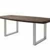 Woodford Kufentisch massiv Calotta | 180|cm Walnut (Braun) U-Form Edelstahl -Tische Verkäufe 15301499 1 202106211241