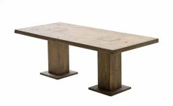 Säulentisch massiv Moe | Eiche Bassano 180|cm