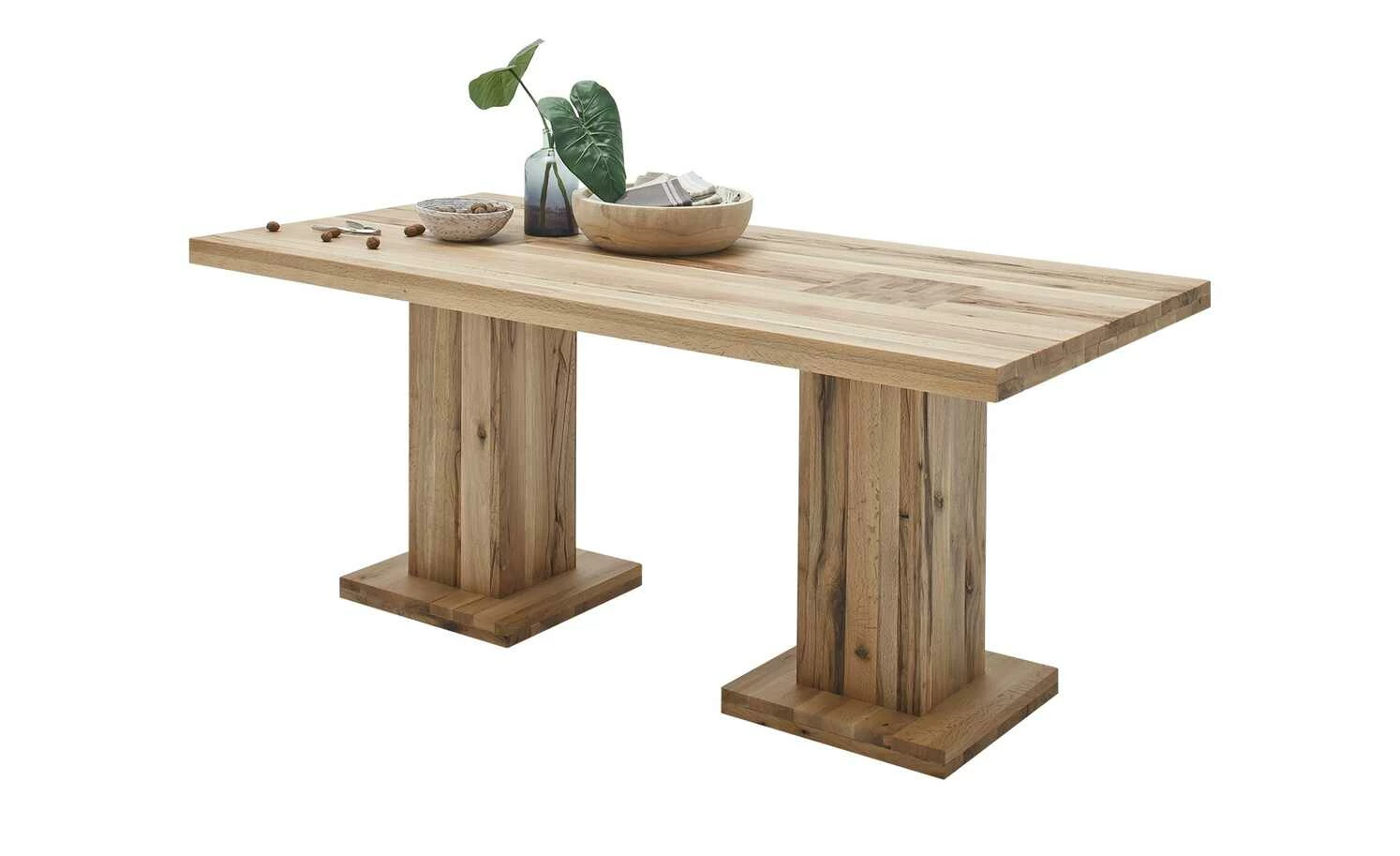 Säulentisch massiv Moe Säulentisch massiv Moe | Wildeiche 180|cm -Tische Verkäufe 15301678 2 202106112233