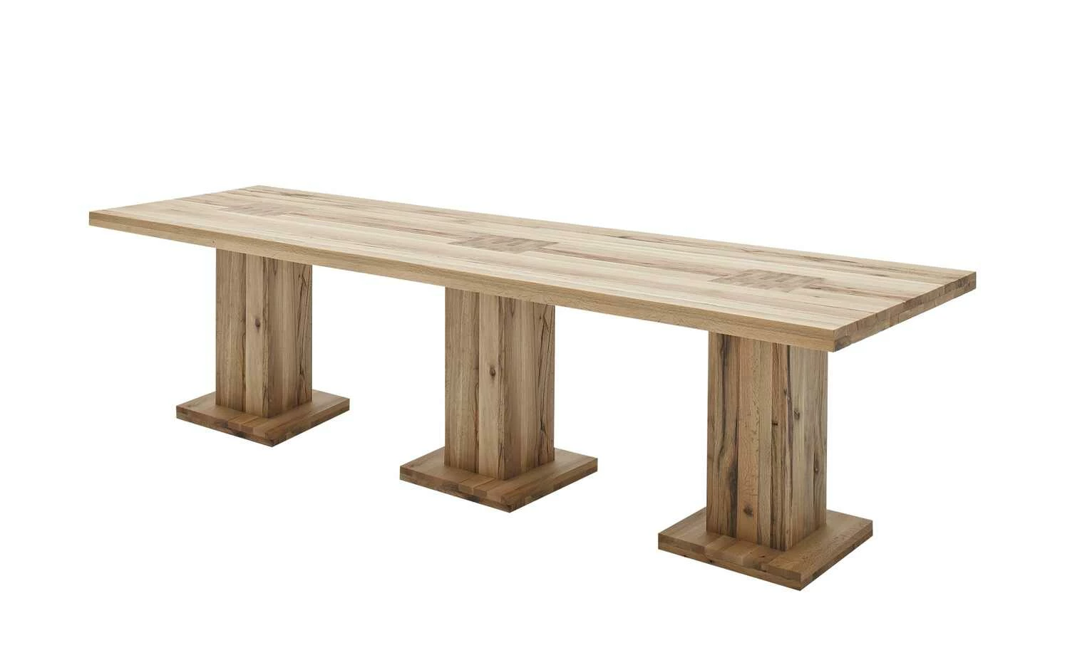 Säulentisch massiv Moe Säulentisch massiv Moe | Wildeiche 300|cm -Tische Verkäufe 15301687 1 202106112233