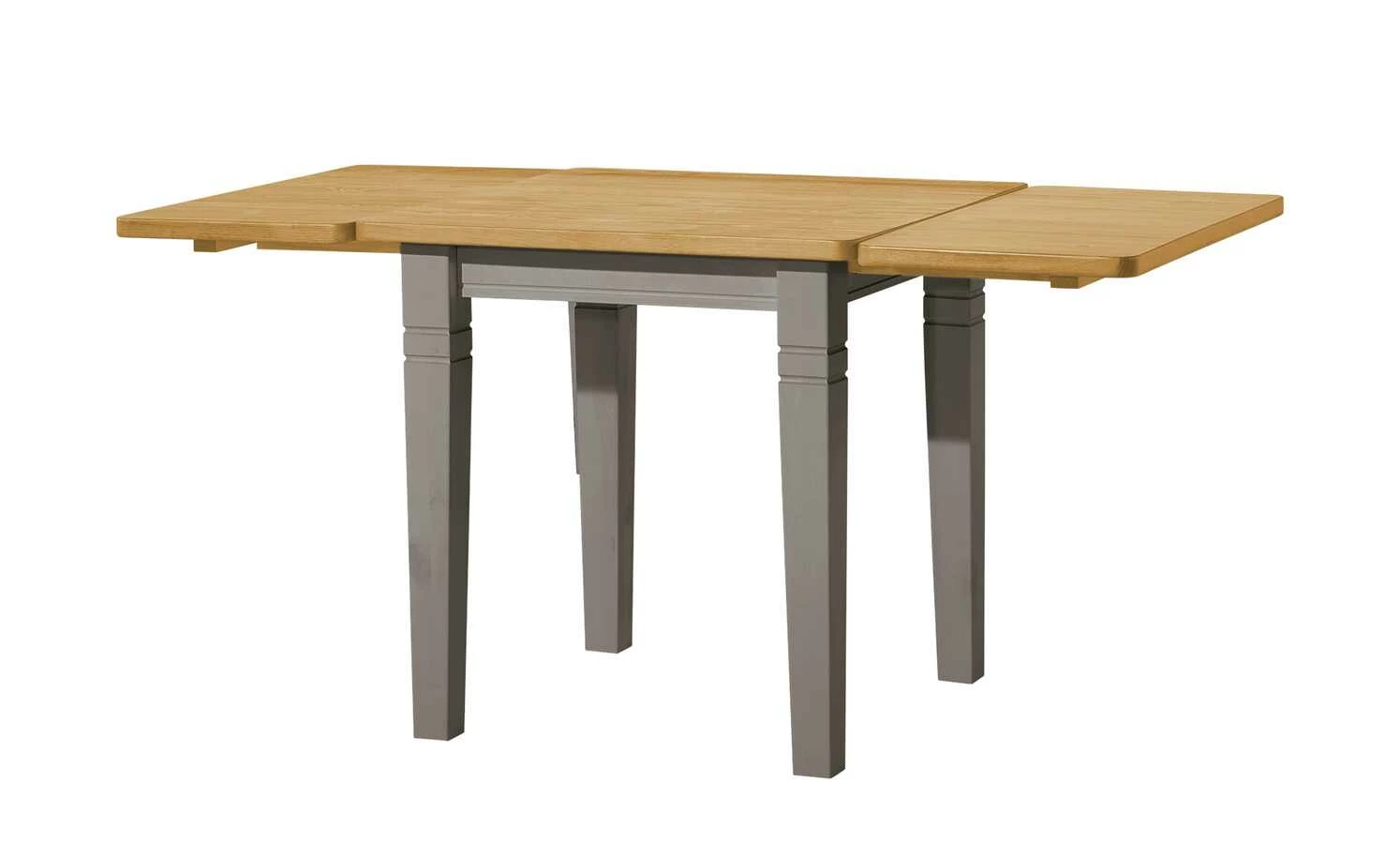 maison bleue Esstisch massiv Florian maison bleue Esstisch massiv Florian | Grau / laugenfarben ca. 78x78 cm -Tische Verkäufe 15301772 3 202108131411