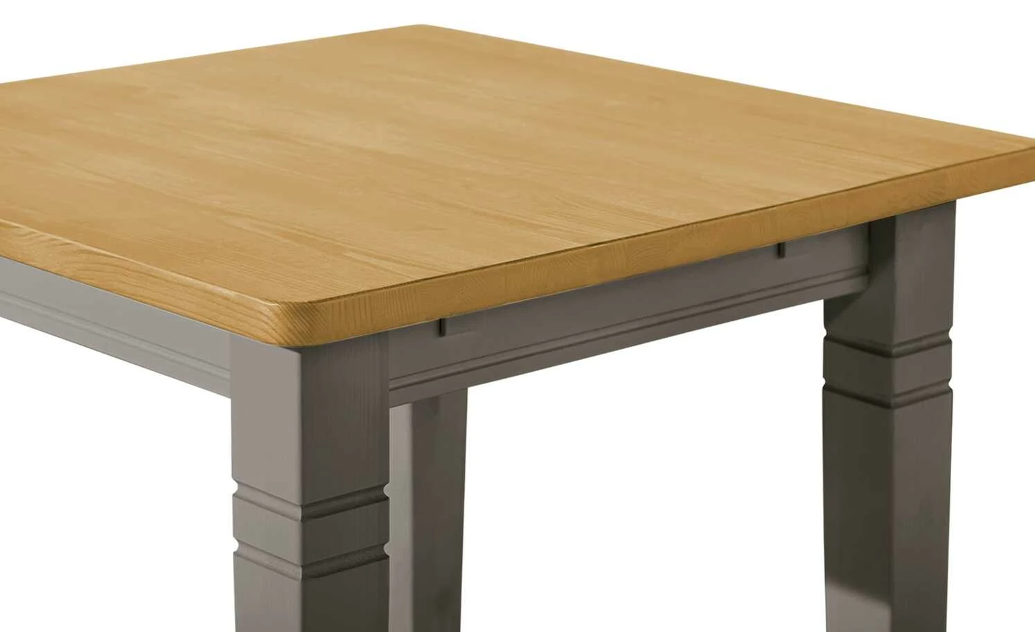 maison bleue Esstisch massiv Florian maison bleue Esstisch massiv Florian | Grau / laugenfarben ca. 78x78 cm -Tische Verkäufe 15301772 7 202108131411