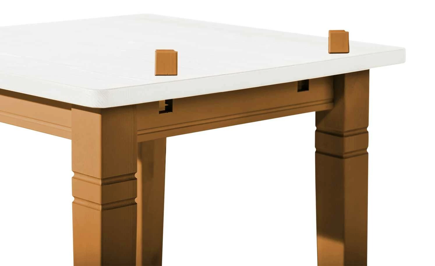 maison bleue Esstisch massiv Florian maison bleue Esstisch massiv Florian | bernsteinfarben / Weiß ca. 78x78 cm -Tische Verkäufe 15301773 1 202108131411