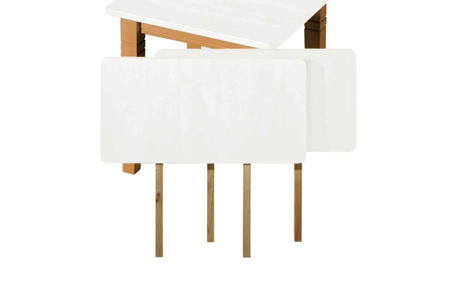 maison bleue Esstisch massiv Florian maison bleue Esstisch massiv Florian | bernsteinfarben / Weiß ca. 78x78 cm -Tische Verkäufe 15301773 6 202108131411