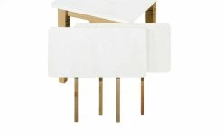 maison bleue Esstisch massiv Florian | laugenfarben / Weiß ca. 78x78 cm -Tische Verkäufe 15301776 4 202108131411