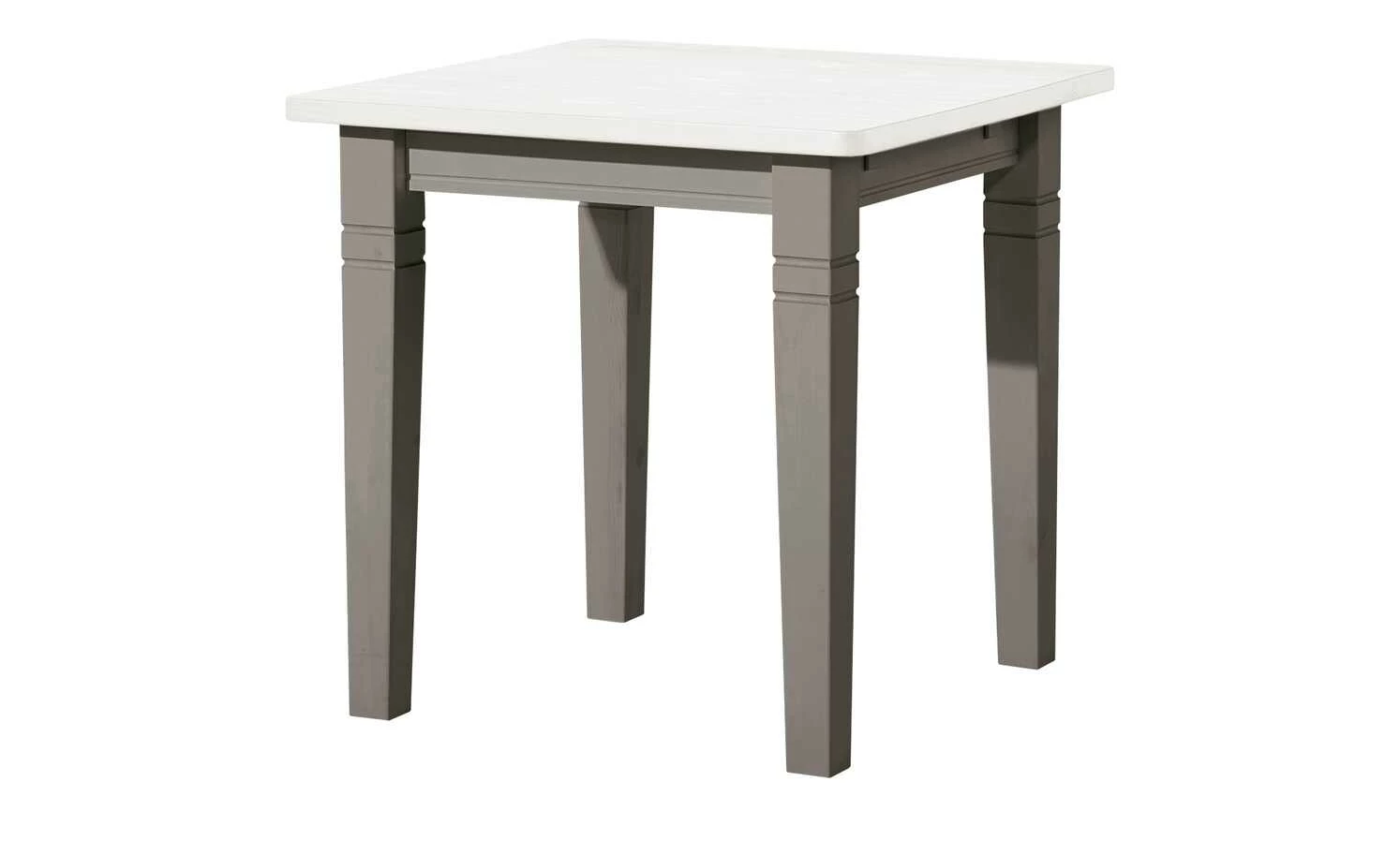 maison bleue Esstisch massiv Florian maison bleue Esstisch massiv Florian | Grau / Weiß ca. 78x78 cm -Tische Verkäufe 15301777 3 202108131411