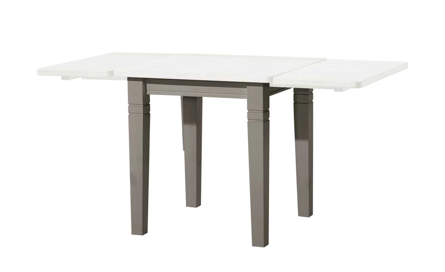 maison bleue Esstisch massiv Florian maison bleue Esstisch massiv Florian | Grau / Weiß ca. 78x78 cm -Tische Verkäufe 15301777 4 202108131411