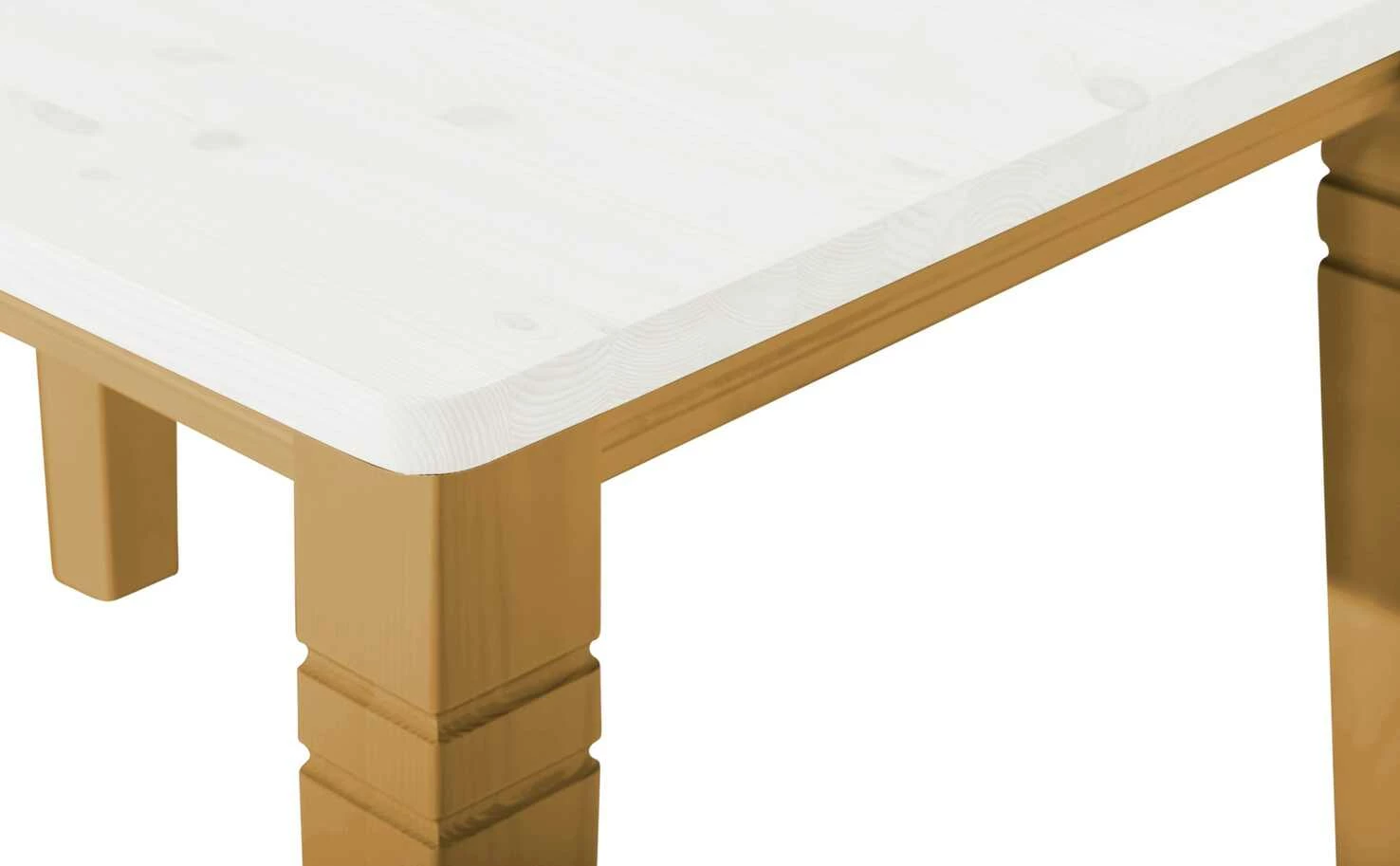 maison bleue Esstisch massiv Florian maison bleue Esstisch massiv Florian | laugenfarben / Weiß ca. 120x78 cm -Tische Verkäufe 15301786 4 202108131411