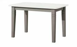 maison bleue Esstisch massiv Florian | Grau / Weiß ca. 120x78 cm 4 maison bleue Esstisch massiv Florian | Grau / Weiß ca. 120x78 cm -Tische Verkäufe 15301787 5 202108311235