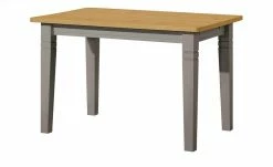 maison bleue Esstisch massiv Florian | Grau / laugenfarben ca. 140x90 cm -Tische Verkäufe 15301789 5 202108131411