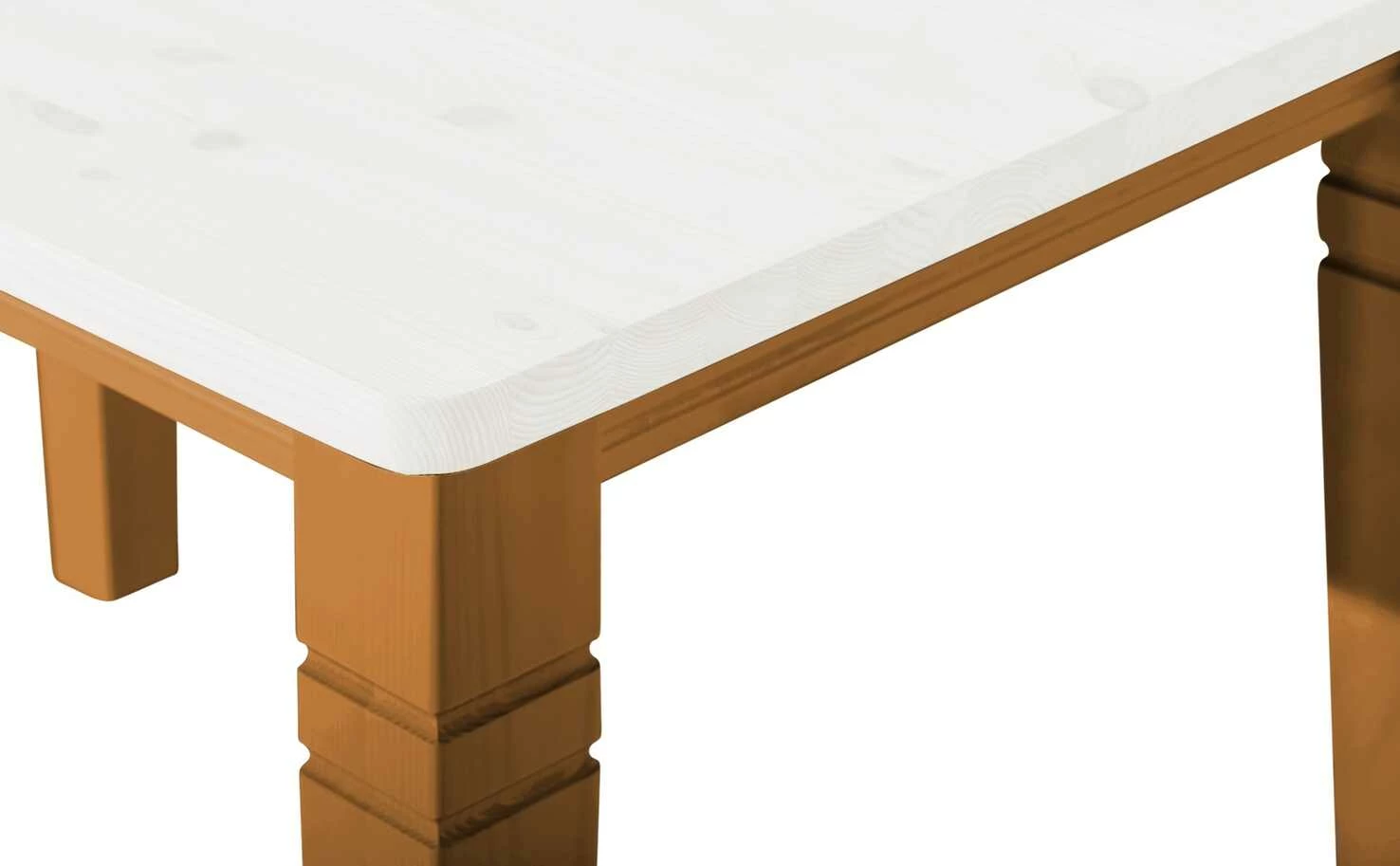 maison bleue Esstisch massiv Florian maison bleue Esstisch massiv Florian | bernsteinfarben / Weiß ca. 140x90 cm -Tische Verkäufe 15301790 4 202108131411