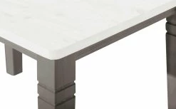 maison bleue Esstisch massiv Florian | Grau / Weiß ca. 140x90 cm 7 maison bleue Esstisch massiv Florian | Grau / Weiß ca. 140x90 cm -Tische Verkäufe 15301792 6 202108311235