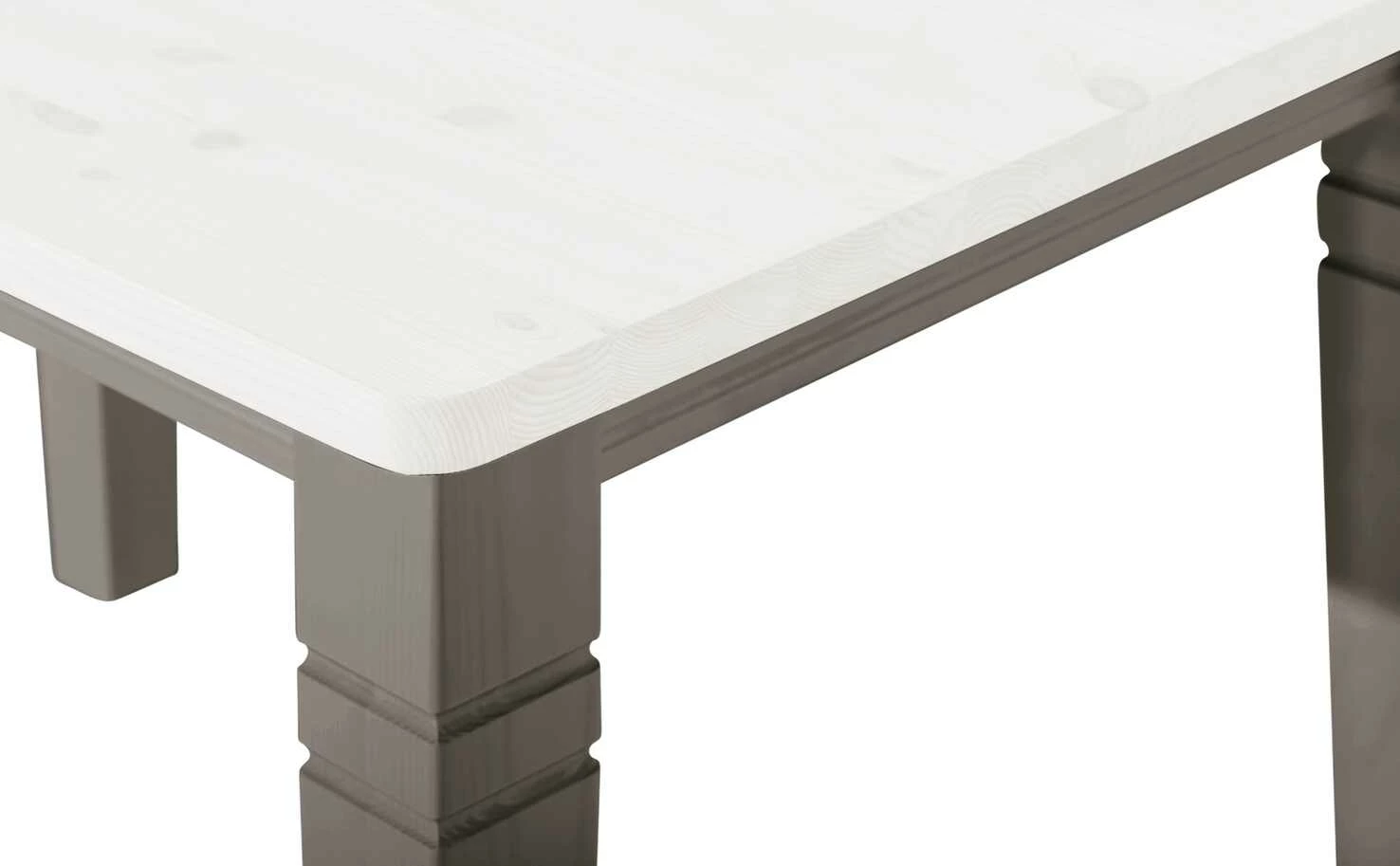 maison bleue Esstisch massiv Florian maison bleue Esstisch massiv Florian | Grau / Weiß ca. 140x90 cm -Tische Verkäufe 15301792 6 202108311235