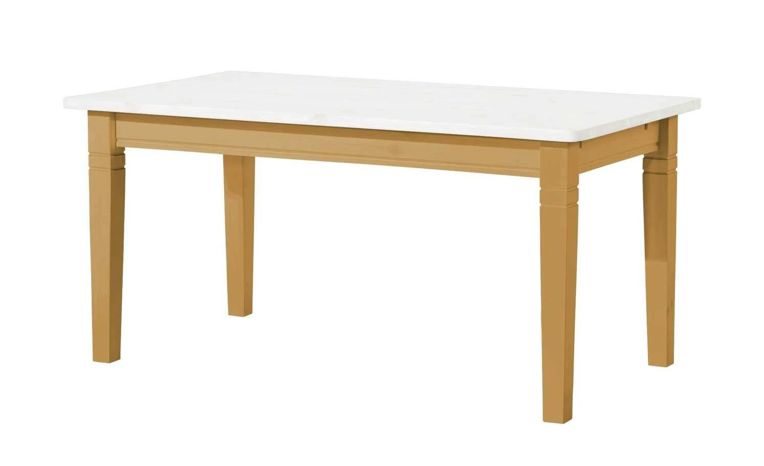 maison bleue Esstisch massiv Florian maison bleue Esstisch massiv Florian | laugenfarben / Weiß ca. 160x90 cm -Tische Verkäufe 15301795 1 202108131411