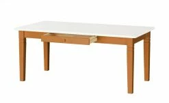 maison bleue Esstisch massiv Florian | bernsteinfarben / Weiß ca. 180x90 cm -Tische Verkäufe 15301808 1 202108131411