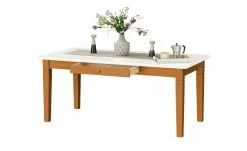 maison bleue Esstisch massiv Florian | bernsteinfarben / Weiß ca. 180x90 cm -Tische Verkäufe 15301808 2 202108131411