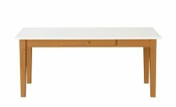 maison bleue Esstisch massiv Florian | bernsteinfarben / Weiß ca. 180x90 cm -Tische Verkäufe 15301808 9 202108131411