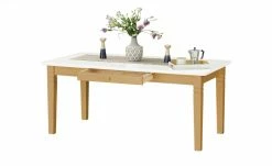 maison bleue Esstisch massiv Florian | laugenfarben / Weiß ca. 180x90 cm -Tische Verkäufe 15301809 2 202108131411