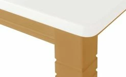 maison bleue Esstisch massiv Florian | laugenfarben / Weiß ca. 180x90 cm -Tische Verkäufe 15301809 9 202108131411