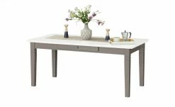 maison bleue Esstisch massiv Florian | Grau / Weiß ca. 180x90 cm -Tische Verkäufe 15301810 1 202108131411