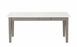 maison bleue Esstisch massiv Florian | Grau / Weiß ca. 180x90 cm -Tische Verkäufe 15301810 10 202108131411